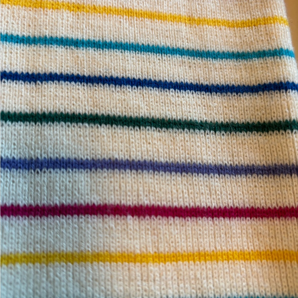 2 for 1 Offer - Winter scarfs, both multi color striped patterns, 80” & 70” long - Picture 5 of 13